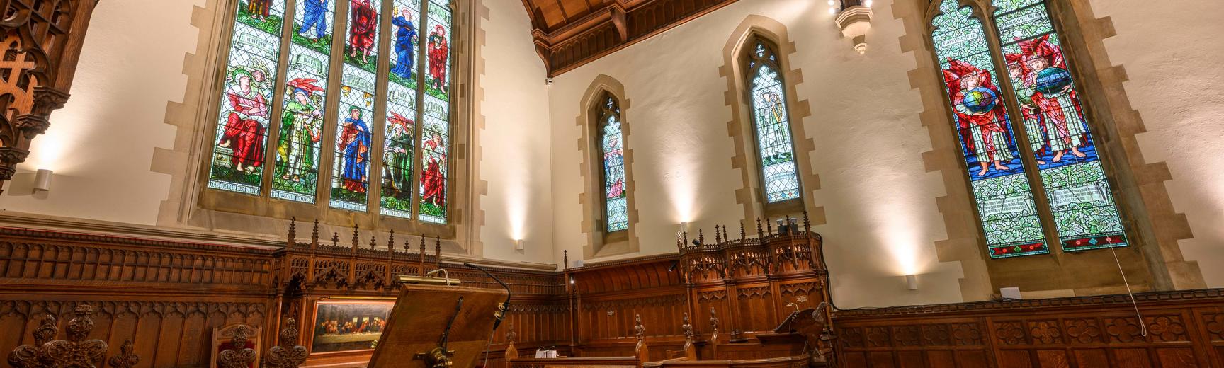 View of the HMC Chapel altar