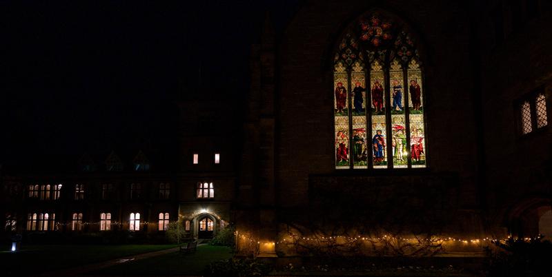 View of the HMC chapel exterior