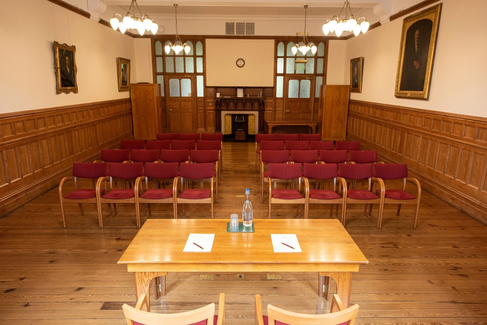 Chairs in the Warrington Room