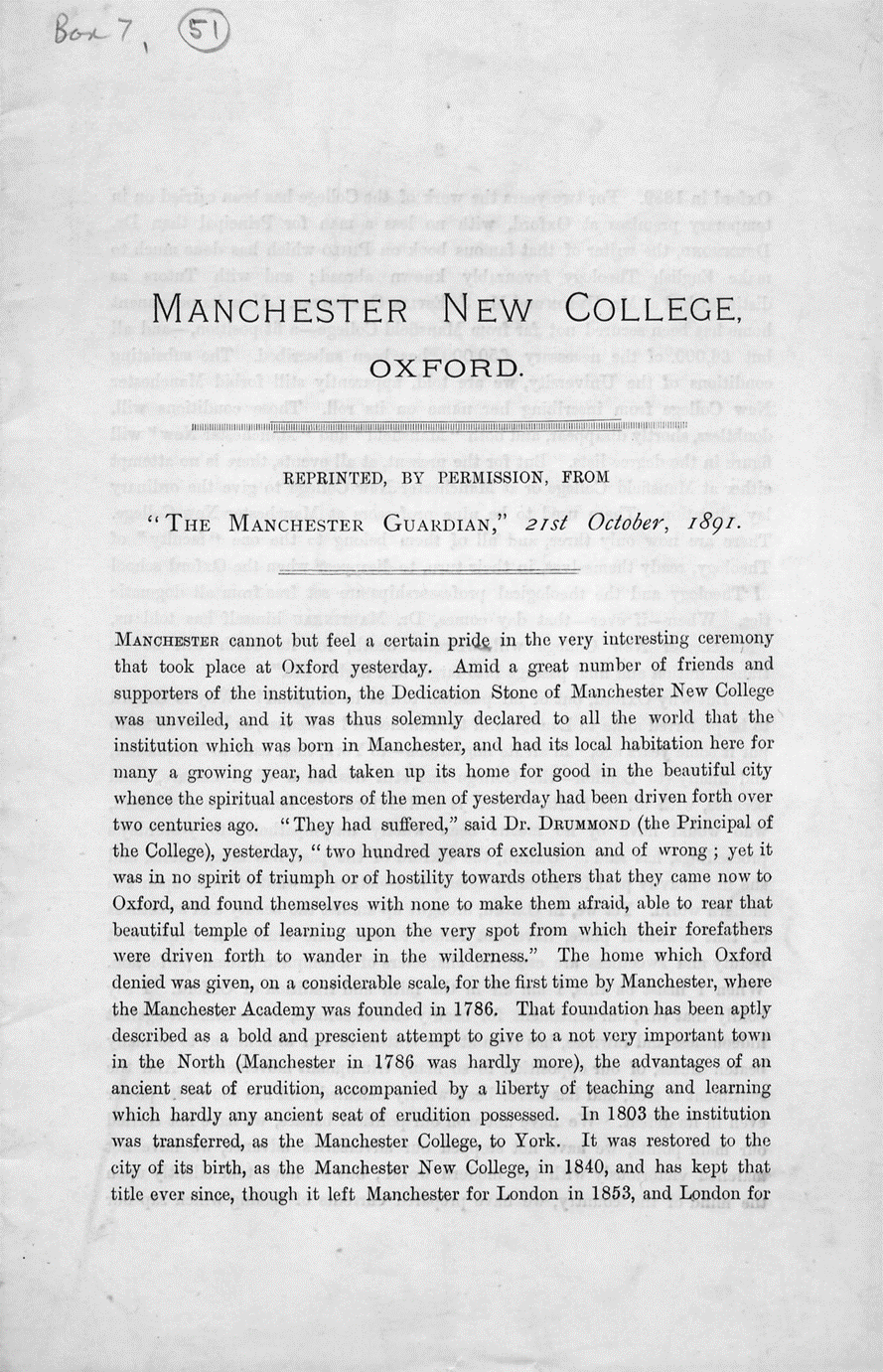 pamphlet page