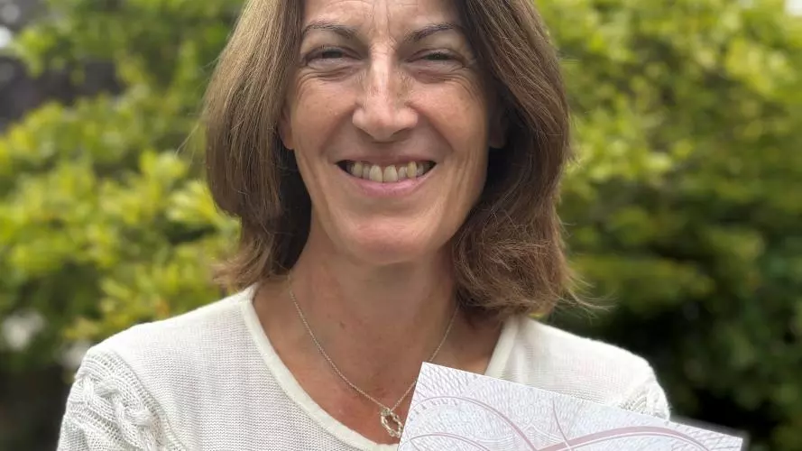 beth breeze with new book