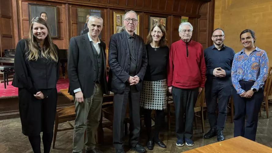 Yves Bonavero with college members