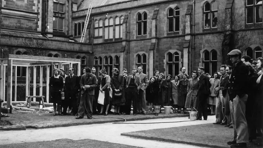 fire drill wwii