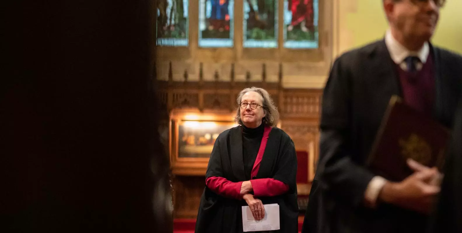 Professor Jane Shaw, Principal and Dr James Whitbourn, Director of Music
